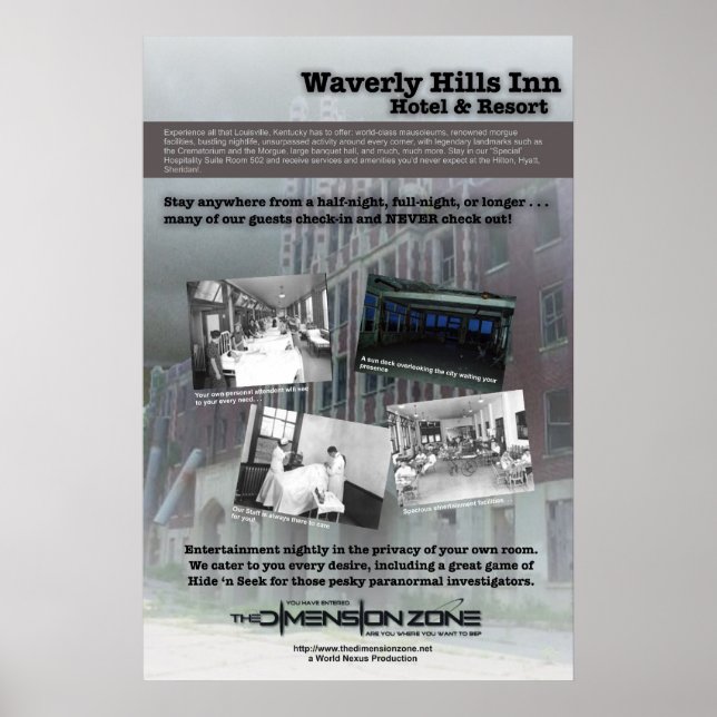 Waverly Hills Inn & Resort Poster (Front)
