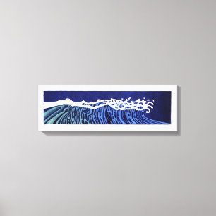WAVES #1 CANVAS PRINT