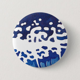 WAVES #2 6 CM ROUND BADGE