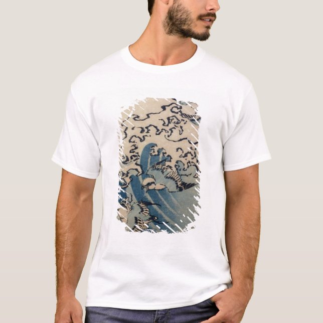 Waves and Birds, c.1825 T-Shirt (Front)