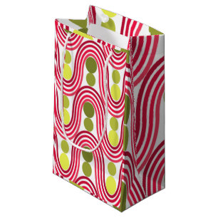 Waves and Circles Small Gift Bag
