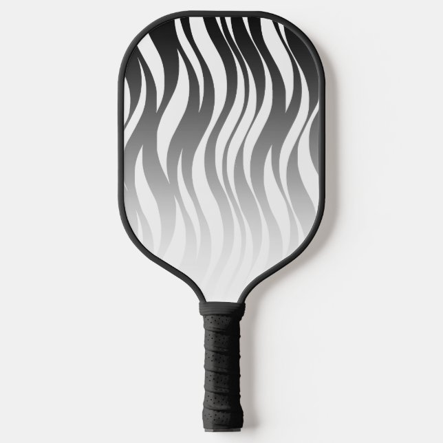 Waves - Black Gradient Pickleball Paddle (Front)