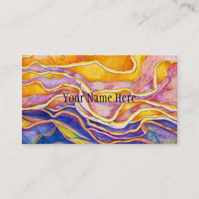 Waves Business Card (Front)