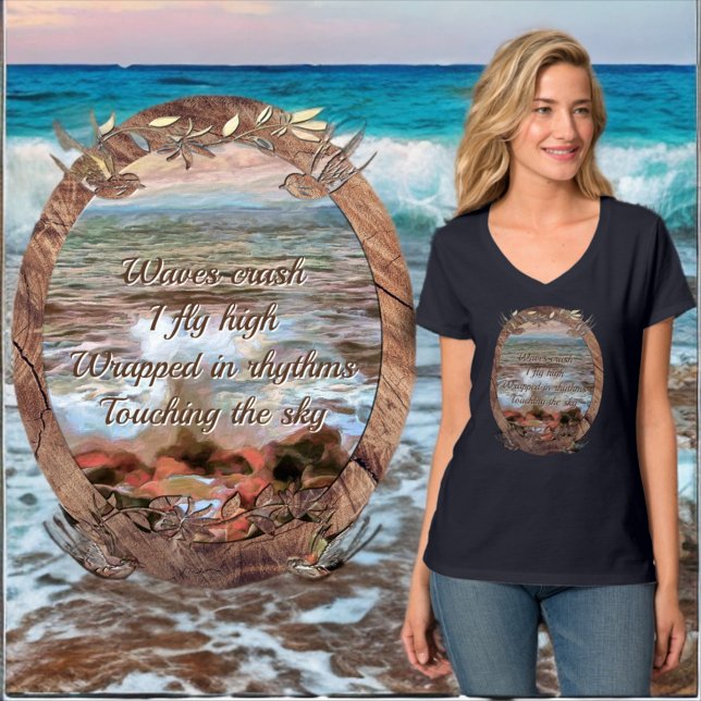 Waves Crash 0742 T-Shirt (Creator Uploaded)