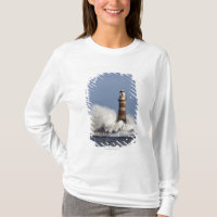 Waves Crashing Against Roker Lighthouse