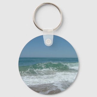 Waves Crashing Key Ring