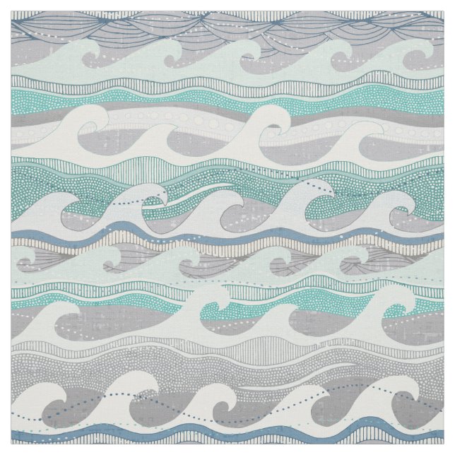 waves fabric (Swatch)