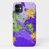 Waves Fluid Art Vibrant Swirl Design
