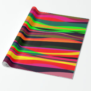 Waves in a Wonder Ocean Wrapping Paper