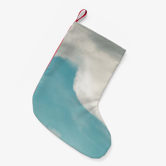 waves in all ways small christmas stocking (Front (Hanging))