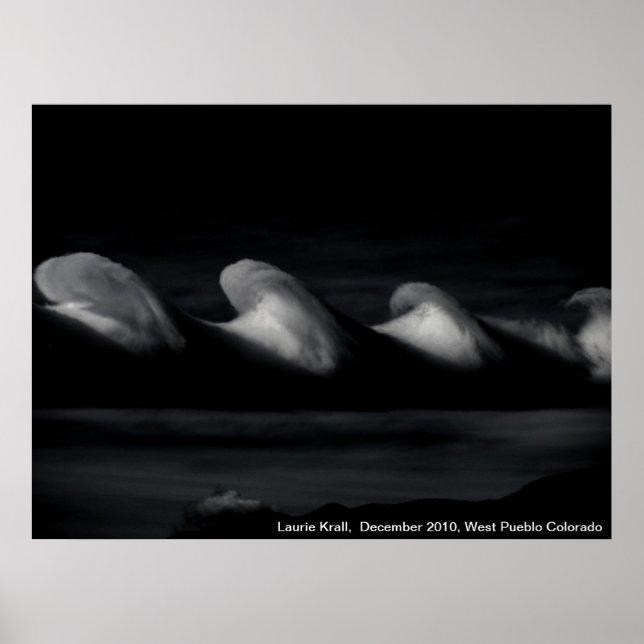 Waves in the Sky Poster (Front)