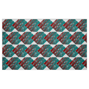 Waves in white fabric