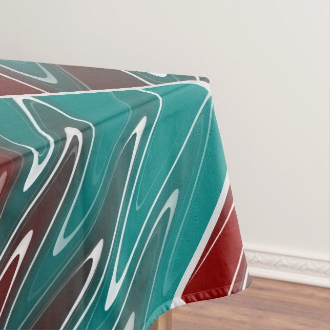 Waves in white tablecloth (In Situ)