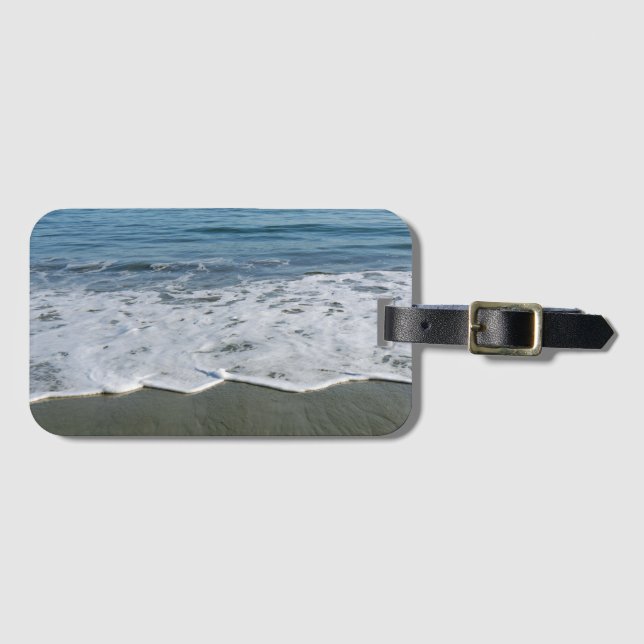 Waves Luggage Tag (Front Horizontal)