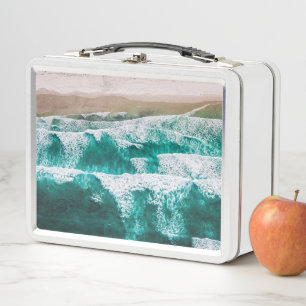 Waves Metal Lunch Box