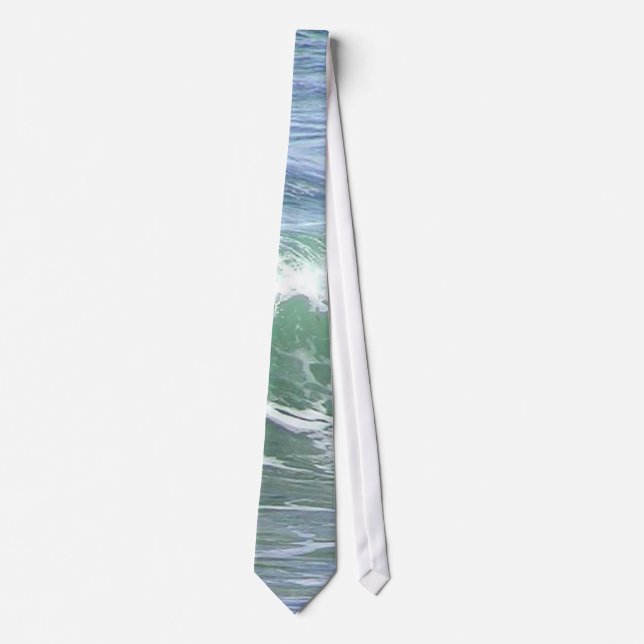 Waves Ocean Foam Water Tie (Front)