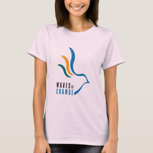 Waves of Change Lady's Organic T-shirt