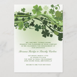 Waves of Clover Invitation