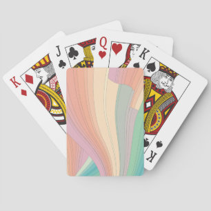 Waves of Colour Playing Cards