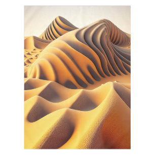 Waves of Gold Tablecloth