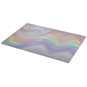 Waves of Light Cutting Board