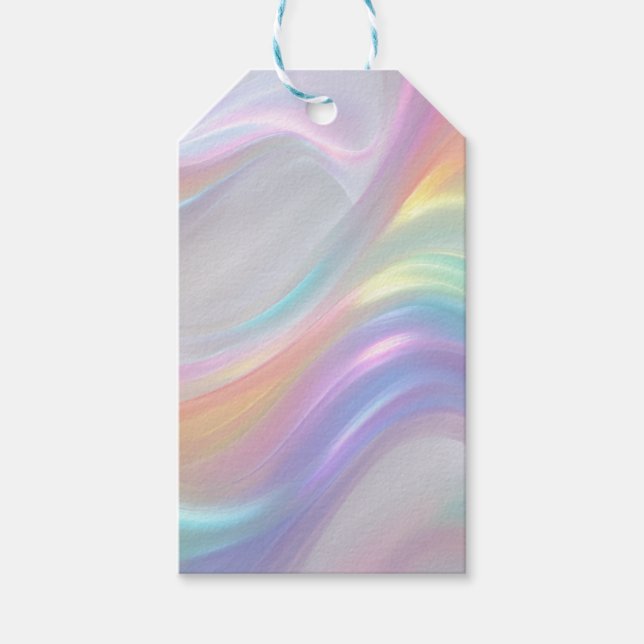 Waves of Light Gift Tags (Front)