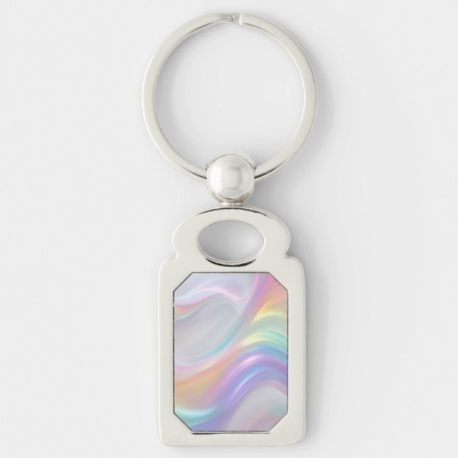 Waves of Light Key Ring (Front)