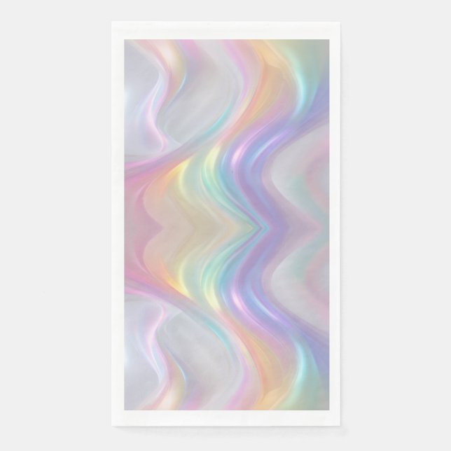 Waves of Light Napkin (Front)