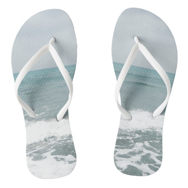 Waves of Summer Fun for You on Jandals (Footbed)