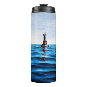 Waves of the Adriatic Sea Maritime Magical Symphon Thermal Tumbler