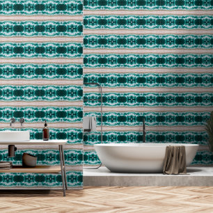 Waves on a sandy beach medium pattern wallpaper