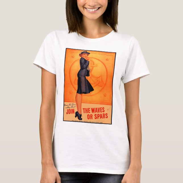 Waves or Spars T-Shirt (Front)