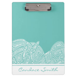 Waves Personalised Clipboard