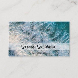 Waves Photographer Business Card