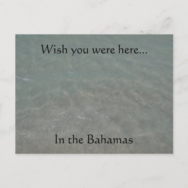 Waves Postcard (Front)
