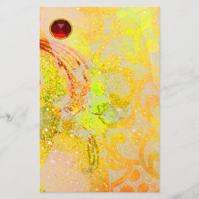 WAVES RED RUBY STATIONERY (Front)