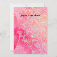 WAVES RUBY, bright red  blue pink gold sparkles