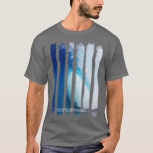 Waves Sun Surf Water Beach Ocean Sea T-Shirt
