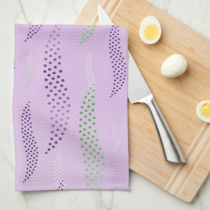 Waves Tiger (stylised pattern) 3 Tea Towel