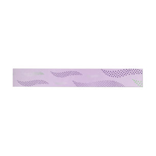 Waves Tiger (stylised pattern) 3 Wrap Around Label