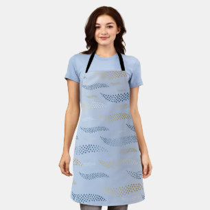 Waves Tiger (stylised pattern) 4 Apron
