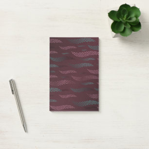 Waves Tiger (stylised pattern) 6 Post-it Notes