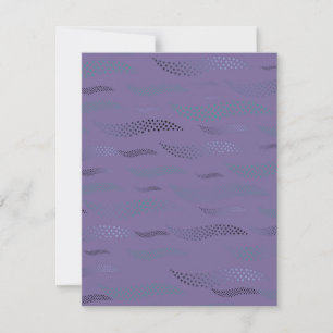 Waves Tiger (stylised pattern) 9 Card