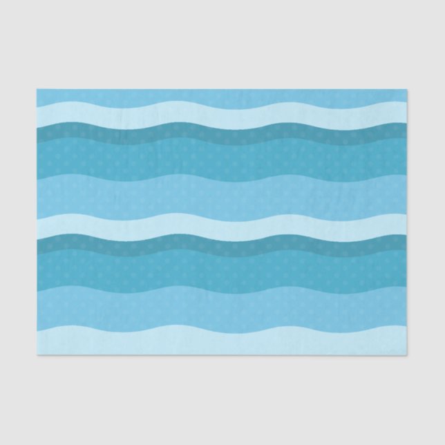 Waves Tissue Paper (Front)