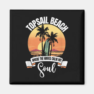 Waves - Topsail Beach  Magnet