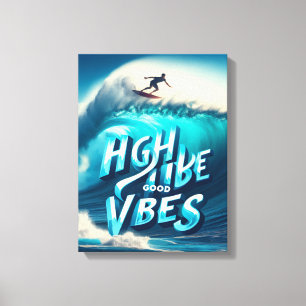 Waves & Wanderlust Collection Canvas Print