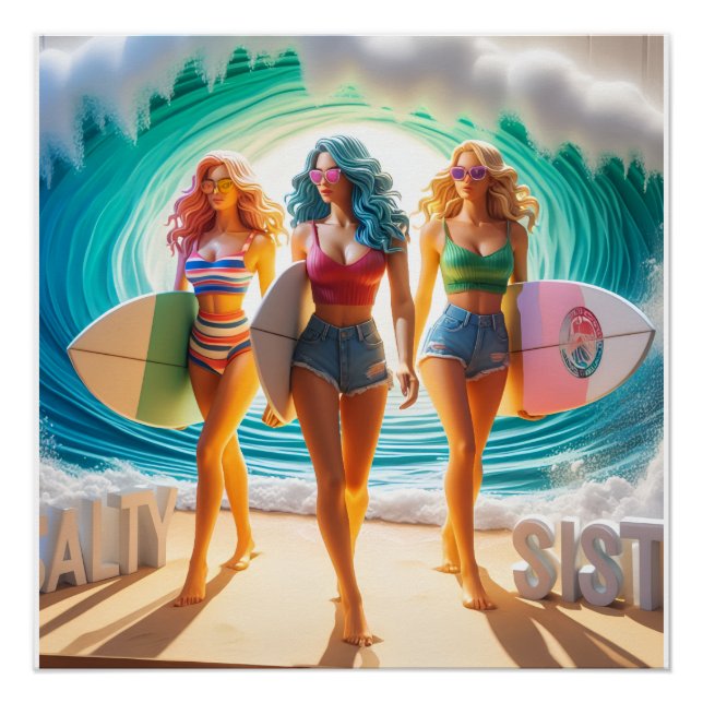 Waves & Wanderlust Collection Poster (Front)