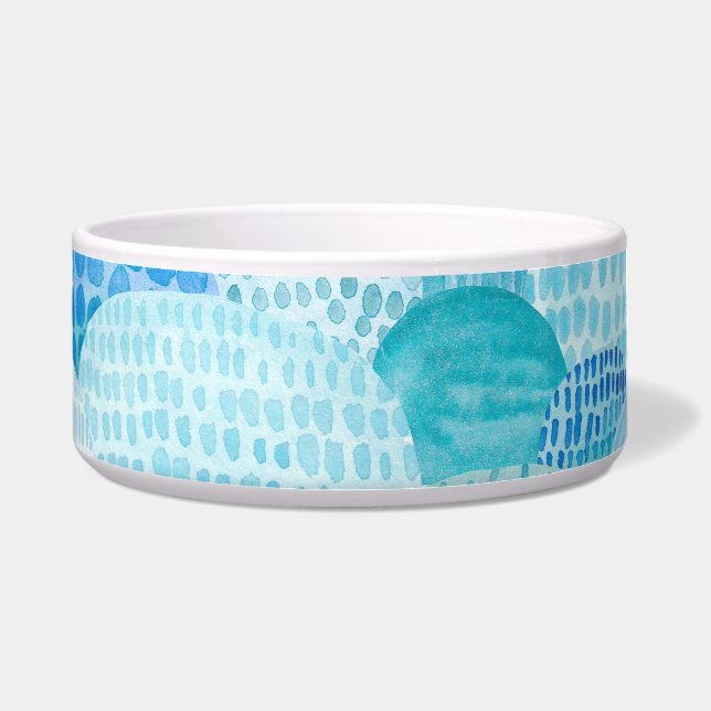 Waves, whale, childish blue texture (Front)