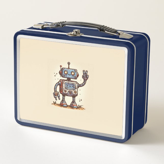 Waving Buddy Lunch Box (Front)