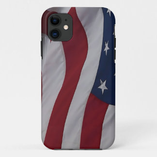 Waving Fabric USA Flag Case-Mate iPhone Case
